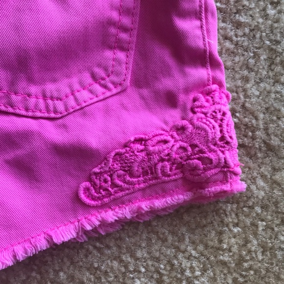 Carters Pink Cotton Shorts - NEW - Picture 4 of 4